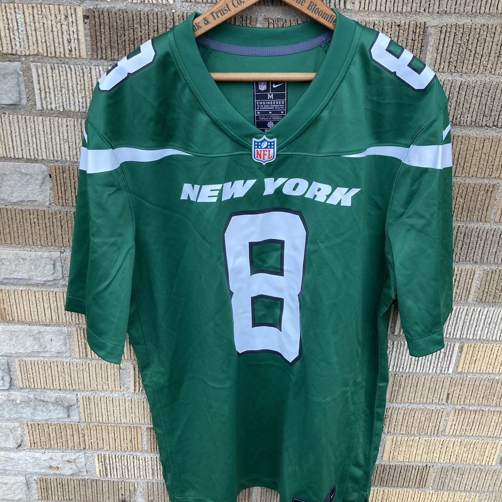 Aaron Rodgers Nike Men's Medium #8 New‎ York Jets NWOT Jersey NFL